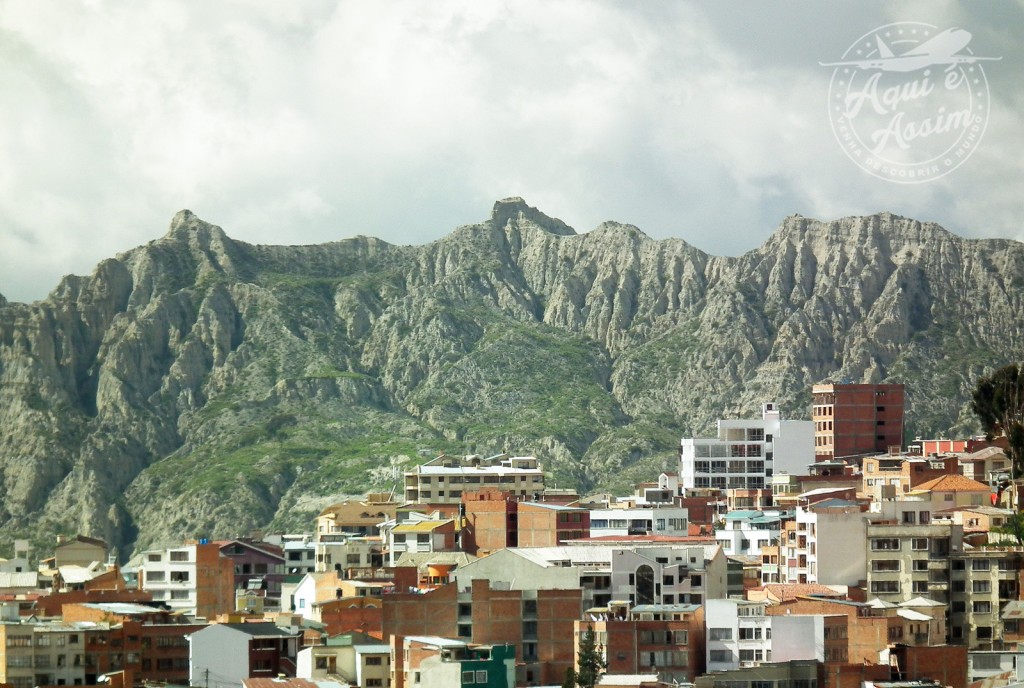 Visão da cidade de La Paz