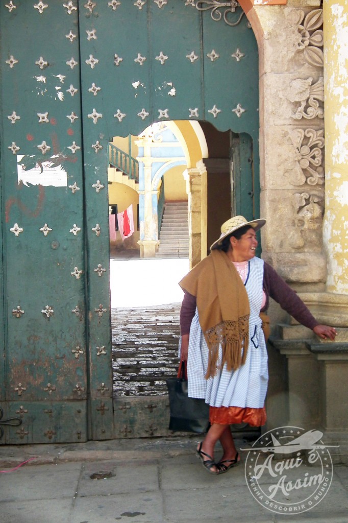 Cholita Boliviana em Potosí