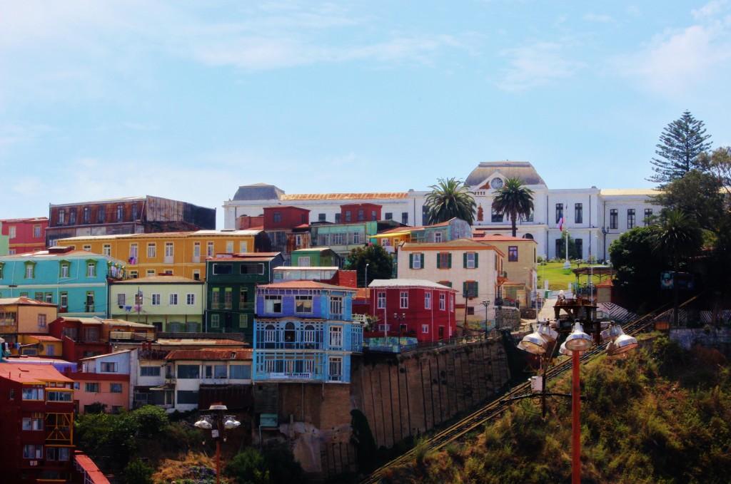 Valparaíso e suas casas coloridas