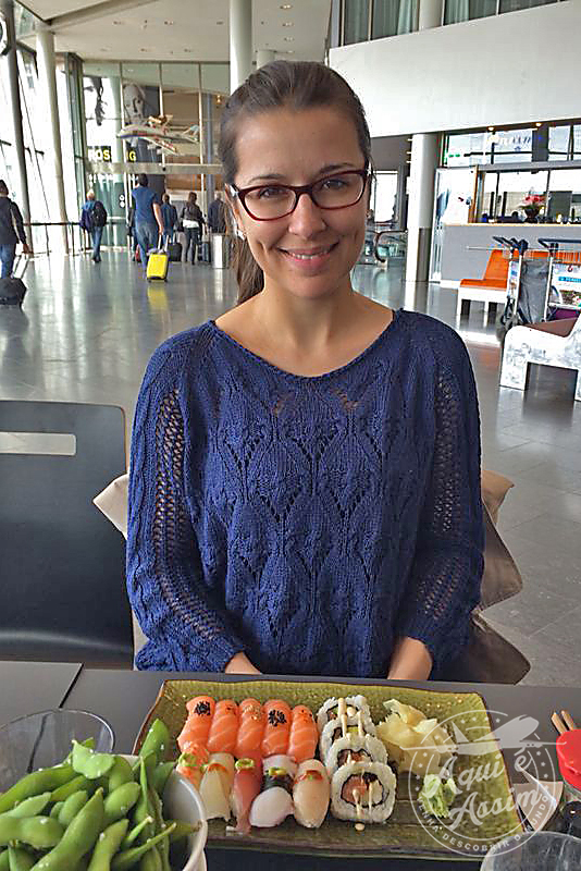 Sushi fresco é boa opção em qualquer lugar da Suécia