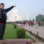 Taj Mahal uma das sete maravilhas do mundo, em Agra City