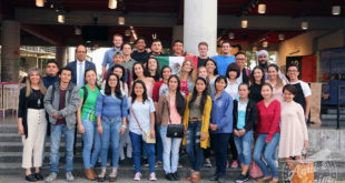 Encontro de intercambistas na Universidade de Caldas promovido pelas universidades de Manizales